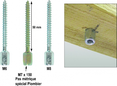 Piton de rénovation m7 sachet de 20. disponible abidjan cote d'ivoire.