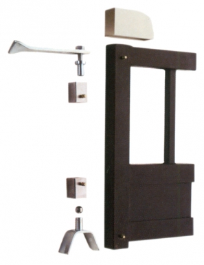 Pivots à sceller pour tube carré de 30 avec capot. disponible abidjan cote d'ivoire.