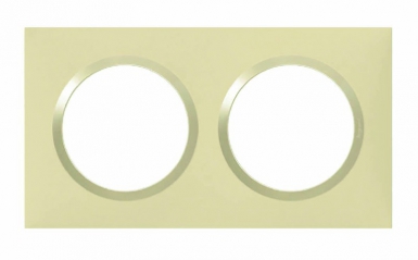 Plaque carrée dooxie 2 postes finition dune. disponible abidjan cote d'ivoire.