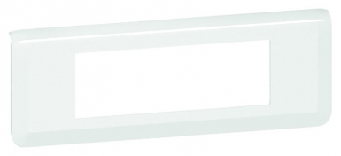 Plaque de finition horizontale mosaic pour 6 modules blanc. disponible abidjan cote d'ivoire.