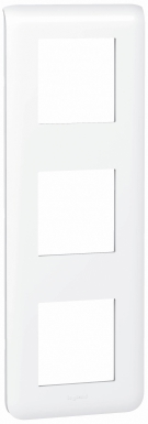 Plaque de finition verticale mosaic pour 3x2 modules blanc. disponible abidjan cote d'ivoire.