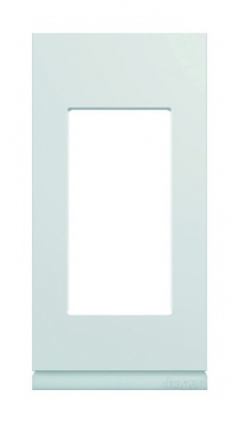 Plaque gallery 1 module pure blanc. disponible abidjan cote d'ivoire.