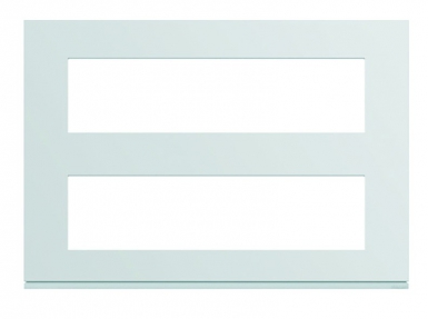 Plaque gallery 8 x 8 modules pure blanc. disponible abidjan cote d'ivoire.