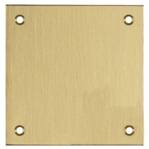 Plaque laiton brossé mat 250x60 np (6 trous de fixation fraisés ). disponible abidjan cote d'ivoire.