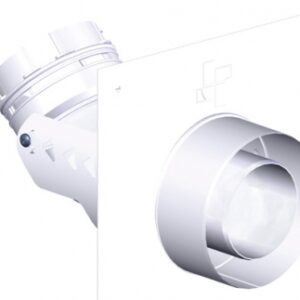 Plaque murale c9 + coude intégré ø 80/125 mm (prise d"air frais dans le conduit de fumée). disponible abidjan cote d'ivoire.