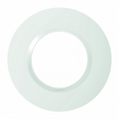 Plaque ronde dooxie 1 poste finition blanc. disponible abidjan cote d'ivoire.