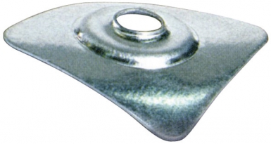 Plaquette carré galva pour plaques fibre-ciment 40 x 40 ø 8,5 mm cond. disponible abidjan cote d'ivoire.