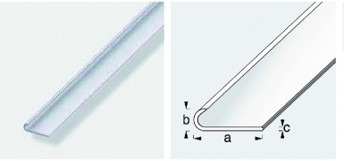 Plat arrondi aluminium anodisé argent dim. disponible abidjan cote d'ivoire.