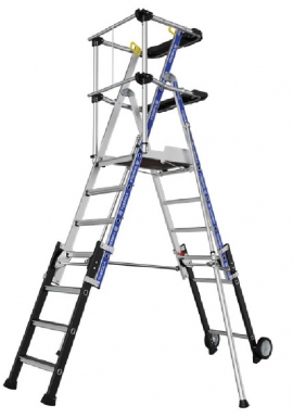 Plate-forme individuelle sherpascopic gc lisses hauteur de travail minimum 3,14 m nombre de marches 5/7. disponible abidjan cote d'ivoire.