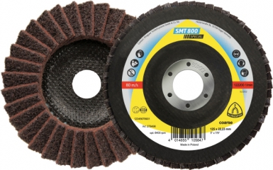 Plateau à lamelles smt 800 - ø 125 mm, grain moyen. disponible abidjan cote d'ivoire.