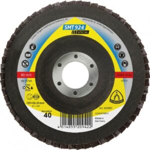 Plateau à lamelles smt 924 - ø 125 mm, grain 40. disponible abidjan cote d'ivoire.