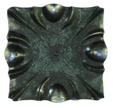 Platine carré décor motif dimensions 90x90 mm ép. disponible abidjan cote d'ivoire.