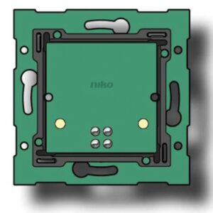 Platine murale simple avec connecteur niko home control. disponible abidjan cote d'ivoire.