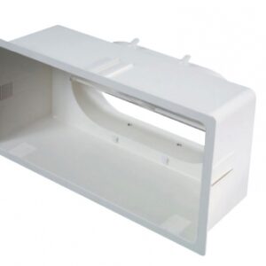 Plenum bbg abs - piquage axial - 300x150. disponible abidjan cote d'ivoire.