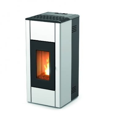 Poêles à granules coté métal 302 ren - coloris white. disponible abidjan cote d'ivoire.