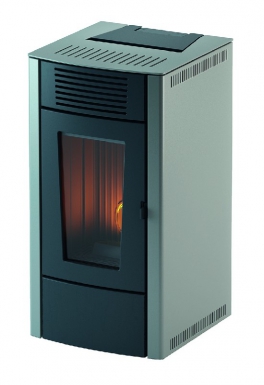 Poêles à granules coté métal 313 dalia - coloris silver. disponible abidjan cote d'ivoire.