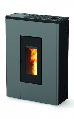 Poêles à granules coté métal 313 melissa - coloris silver. disponible abidjan cote d'ivoire.