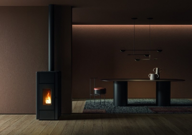 Poêles à granules ren airxup 8 kw nu. disponible abidjan cote d'ivoire.