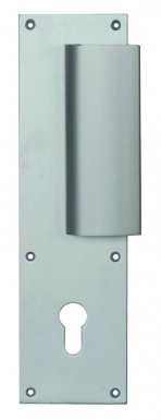 Poignée aileron réversible " 1140 " finition anodisé argent clé i. disponible abidjan cote d'ivoire.