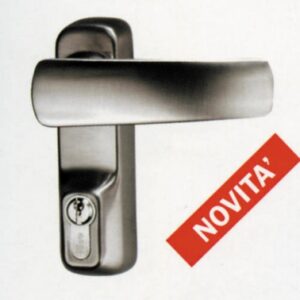 Poignée béquille seule pour cylindre grand modèle, antivandalisme blanc. disponible abidjan cote d'ivoire.