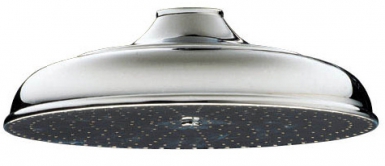 Pomme de douche à galerie - laiton chromé - filetage 20x27 - ø 160 mm. disponible abidjan cote d'ivoire.