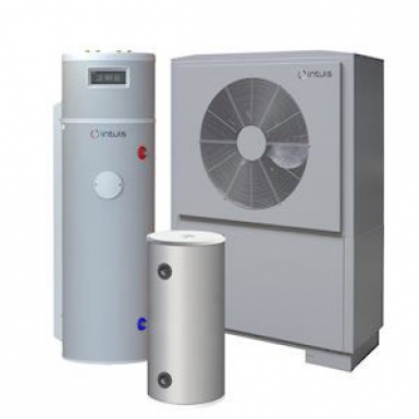 Pompe à chaleur hrc 25 tri /3-ds170d / 50 - r290 : chauffage avec ballon tampon et ecs 170l auer - triphasé - cop 4,6 - classe énergétique a+ - 25 kw - poids 265 kg. disponible abidjan cote d'ivoire.