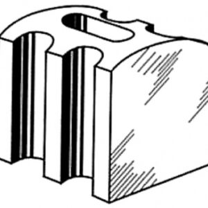 Pontet supports d'onde plastique modèle renforcé 177x51 mm cond. disponible abidjan cote d'ivoire.