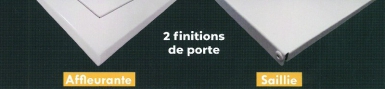 Porte easy wifi série 57 métal affleurante pour bac bc5742box. disponible abidjan cote d'ivoire.