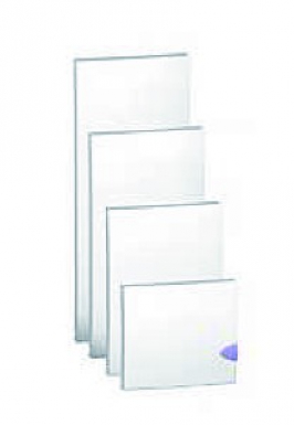 Porte opaque pour coffret de répartition " opale " 1 rangée. disponible abidjan cote d'ivoire.