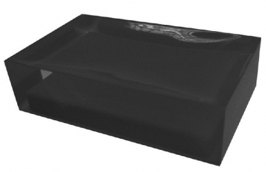 Porte-savon à poser - rainbow - noir. disponible abidjan cote d'ivoire.