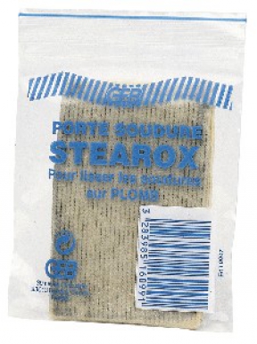 Porte soudure stéarox - pour le lissage des soudures au plomb. disponible abidjan cote d'ivoire.