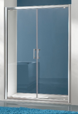 Portes battantes tyxo - 800 - h 1900 - profilés argent brillant - vitrage verre transparent. disponible abidjan cote d'ivoire.