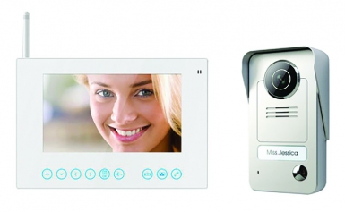 Portier audio video sans fil. disponible abidjan cote d'ivoire.