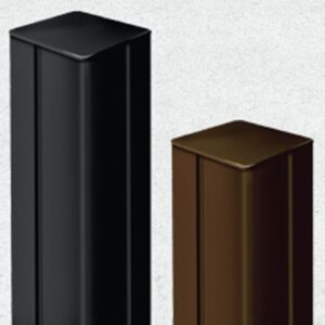 Poteau alupost rouille 1m15. disponible abidjan cote d'ivoire.