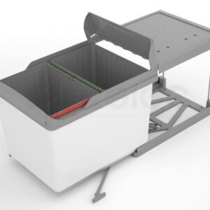 Poubelle extractible pour tri sélectif cap. disponible abidjan cote d'ivoire.