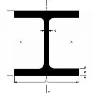 Poutrelle hea100 h= 96 b=100 a=5,00 e= 8,0 pds=16,7 kg/ml sect=21,2 cm2. disponible abidjan cote d'ivoire.