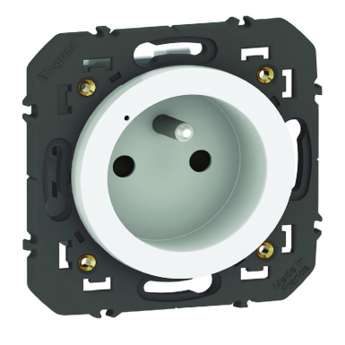 Prise de courant connectée dooxie with netatmo 16a 3680w avec mesure et suivi consommation - blanc sans plaque. disponible abidjan cote d'ivoire.