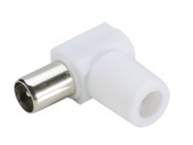 Prise tv 9,52 mm coudé à 90° mâle. disponible abidjan cote d'ivoire.