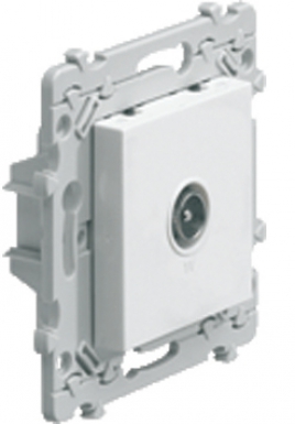 Prise tv directe - coloris blanc pure. disponible abidjan cote d'ivoire.