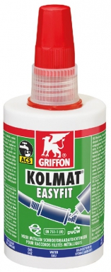 Produit d'étanchéité anaérobie kolmat easyfit pour étancher des raccords filetés en métal - 50 ml. disponible abidjan cote d'ivoire.