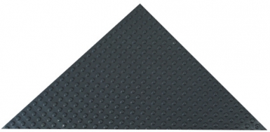 Profilé de finition pvc pour protecdrain longueur de 2 m à clouer. disponible abidjan cote d'ivoire.