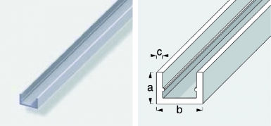 Profilé u en alu. disponible abidjan cote d'ivoire.
