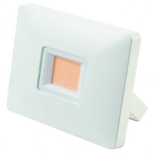 Proj led flom blanc maxi 5400lm 3000k ra>80 non dimmable 42w led cl i ip65 ik06 dim. disponible abidjan cote d'ivoire.