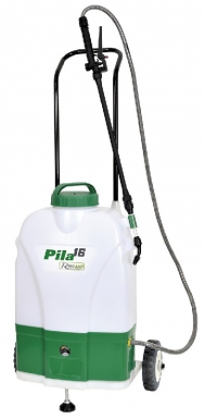Pulvérisateur à dos pila 16 sur batterie 12 v - 16 litres - équipé de roues. disponible abidjan cote d'ivoire.