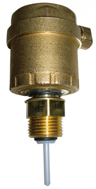 Purgeur d"air automatique à flotteur - laiton matricé chromé - vanne d"isolement - filet. disponible abidjan cote d'ivoire.