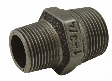 Réduction double mâle n°245, noir, filetage 33-20. disponible abidjan cote d'ivoire.