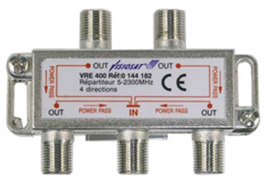 Répartiteurs standards " vre 400 " 4 sorties - pertes de passage 11 db. disponible abidjan cote d'ivoire.