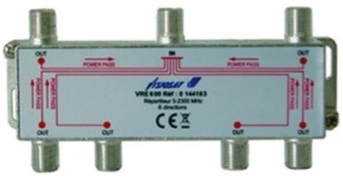 Répartiteurs standards " vre 600 " 6 sorties - pertes de passage 16 db. disponible abidjan cote d'ivoire.