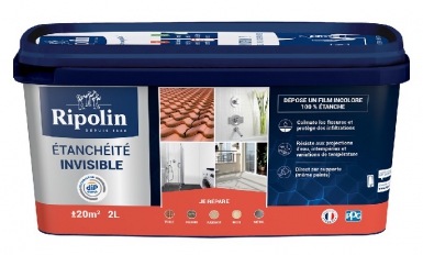 Résine anti-infiltration souple et microporeuse - pour toute surface verticale ou horizontale en intérieur ou extérieur - incolore - 2l. disponible abidjan cote d'ivoire.