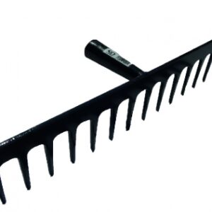 Râteau racloir forgé 14 dents droites - emmanchement bois 1,50 m. disponible abidjan cote d'ivoire.